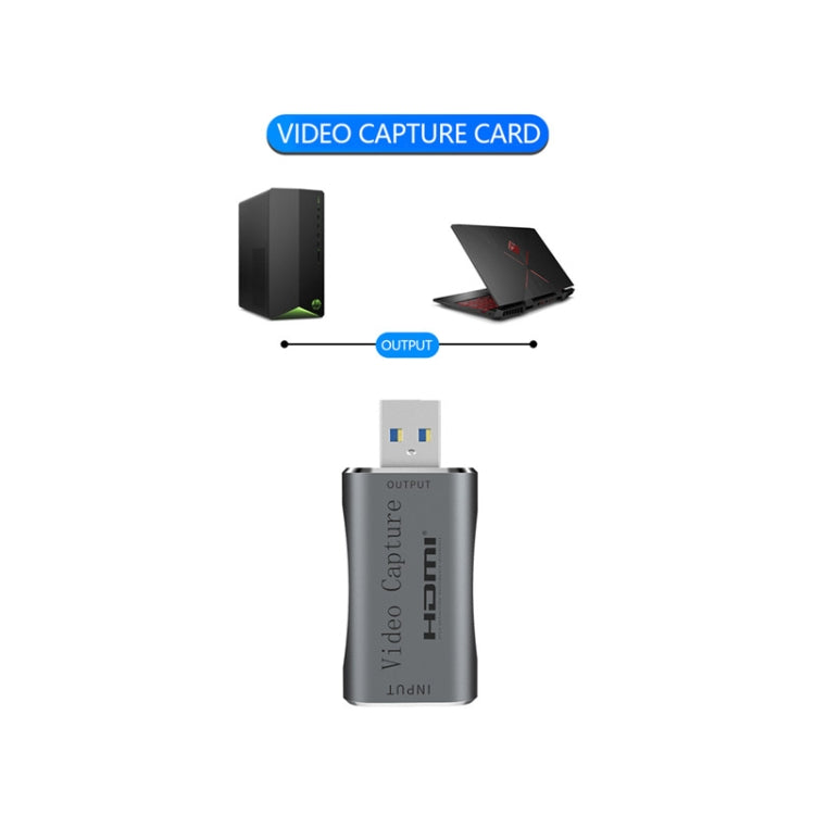 Captura de vídeo de juegos USB 3.0 a HDMI Full HD 1080P 60 fps