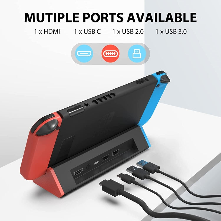 Adaptador HDMI 4K Dock Portátil para Nintendo Switch/Switch OLED (Modelo Normal), Normal Model
