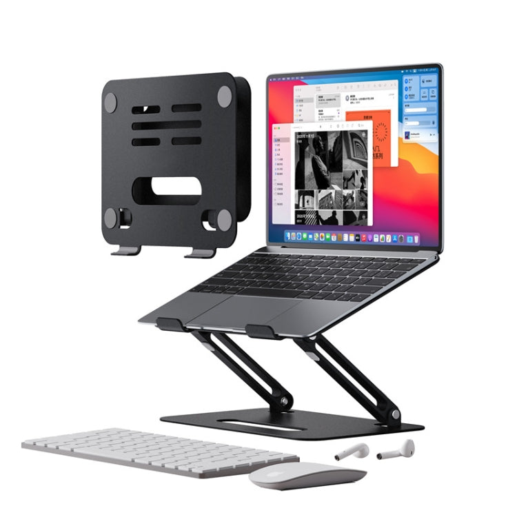 BONERUY P43P Soporte plegable para tableta portátil de aleación de aluminio de doble capa