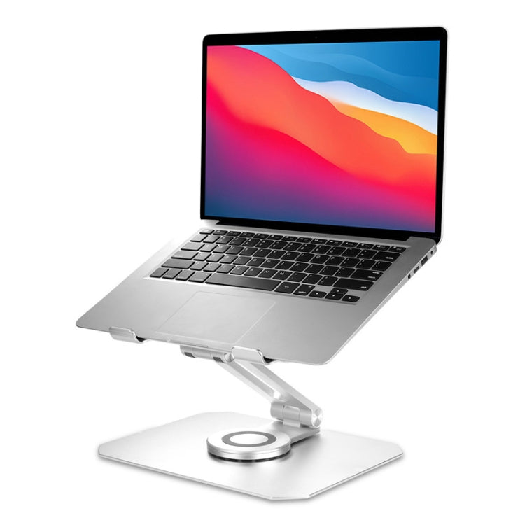 BONERUY L02 Soporte para computadora portátil Soporte giratorio de aleación de aluminio con disipación de calor de 360 grados, L02