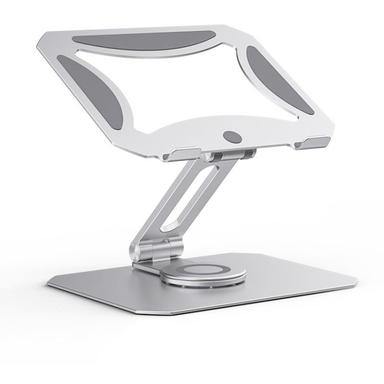 BONERUY L02 Soporte para computadora portátil Soporte giratorio de aleación de aluminio con disipación de calor de 360 grados, L02