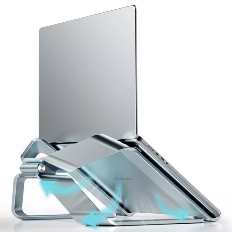 BONERUY P69 Soporte para computadora portátil Soporte para tabletas Soporte de aleación de aluminio con disipación de calor