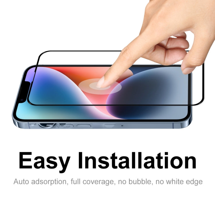 ENKAY Full Glue 0.26mm 9H 2.5D Vidrio templado Película completa para iPhone 14 Max, For iPhone 14 Plus (1 PC), For iPhone 14 Plus (2 PCS), For iPhone 14 Plus (5 PCS), For iPhone 14 Plus (10 PCS)