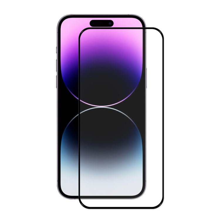 ENKAY Full Glue 0.26mm 9H 2.5D Vidrio templado Película completa para iPhone 14 Pro, For iPhone 14 Pro (1 PC), For iPhone 14 Pro (2 PCS), For iPhone 14 Pro (5 PCS), For iPhone 14 Pro (10 PCS)