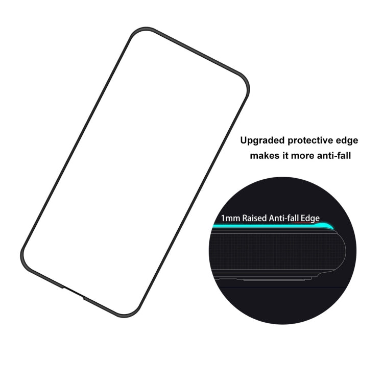 Película completa anticaída de vidrio templado con pegamento completo ENKAY para iPhone 14 Pro, For iPhone 14 Pro (1 PC), For iPhone 14 Pro (2 PCS), For iPhone 14 Pro (5 PCS)