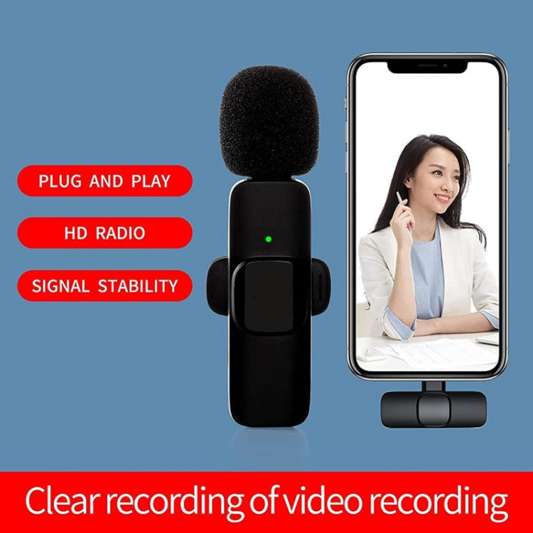 Clip Android Type-C K9 en micrófono en vivo, DS-K9TC-2