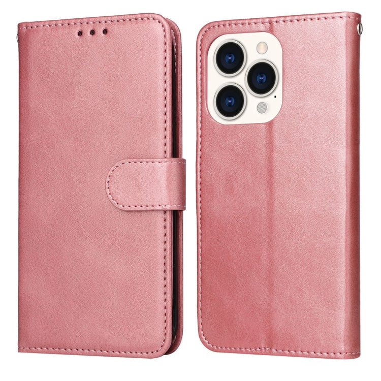 Estuche para teléfono de cuero con textura de becerro JSM para iPhone 14 Pro, For iPhone 14 Pro