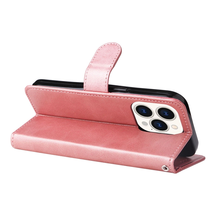 Estuche para teléfono de cuero con textura de becerro JSM para iPhone 14 Pro, For iPhone 14 Pro