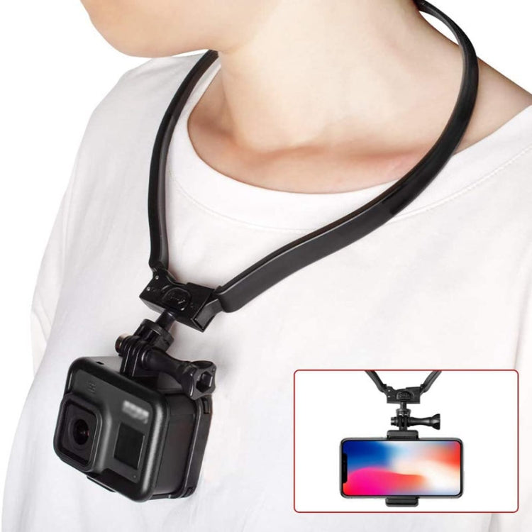 Soporte para cuello para selfies para teléfono inteligente POV / VLOG