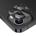 Película de cubierta de lente de vidrio templado de aleación de aluminio ENKAY para iPhone 14/14 Max, For iPhone 14 / 14 Plus