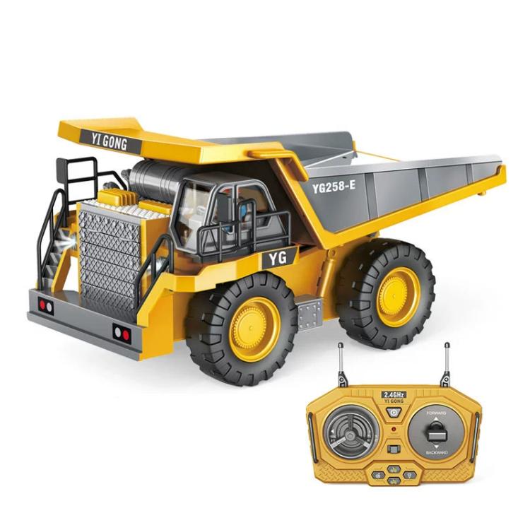 MoFun 1048 2,4G control remoto vehículo de construcción de carga de nueve canales 1:24 camión volquete de minería multifunción, 1048