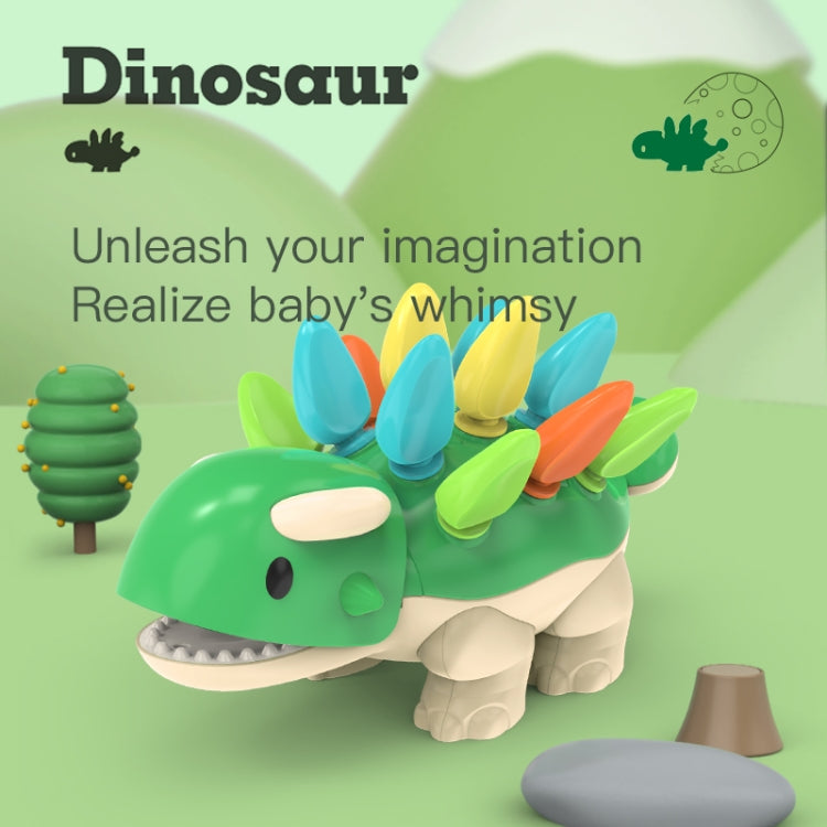 MoFun 2055A Puzzle e inserto dinosaurio juguetes de educación temprana, 2055A