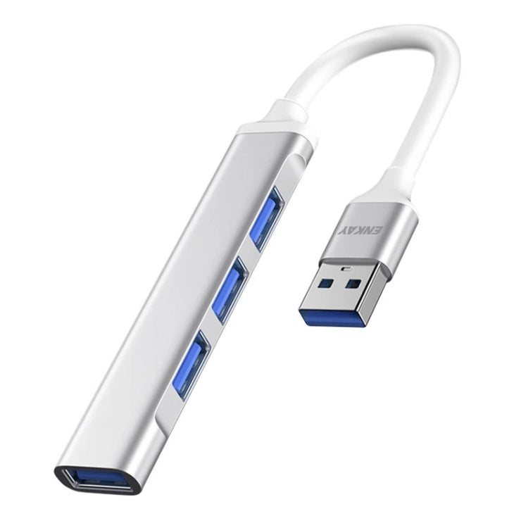 ENKAY Hat-Prince ENK-AT114 4 puertos USB 3.0 Splitter Multi-Ports Expansion HUB Extender Connector Adapter, USB 3.0, Type-C