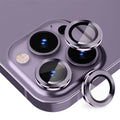 ENKAY 9H Lente trasera Anillo de metal Película de vidrio templado para iPhone 14 Pro / 14 Pro Max, For iPhone 14 Pro / 14 Pro Max, For iPhone 14 Pro / 14 Pro Max(Purple)