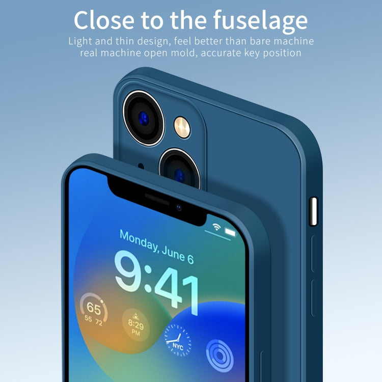 PINWUYO Sense Series Funda de teléfono de silicona líquida TPU, For iPhone 14, For iPhone 14 Plus, For iPhone 14 Pro, For iPhone 14 Pro Max