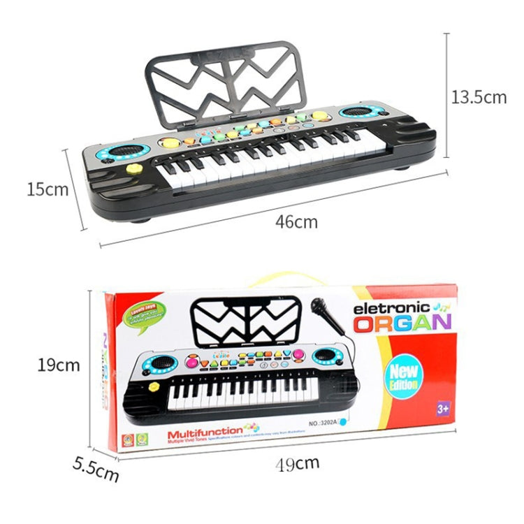 MoFun 3202 Teclado electrónico de 32 teclas Piano para niños, 3202