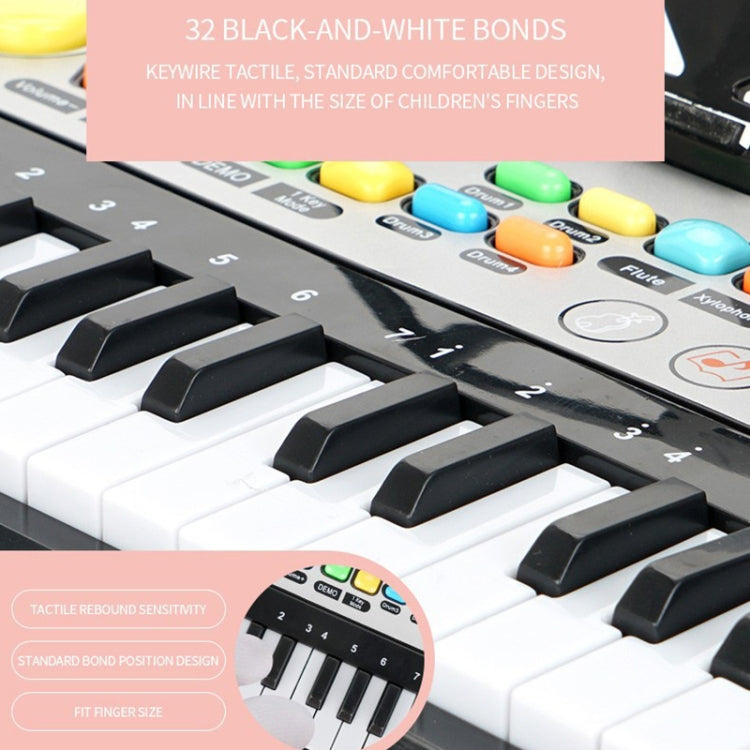 MoFun 3202 Teclado electrónico de 32 teclas Piano para niños, 3202