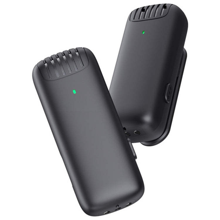 J11 Micrófono de solapa inalámbrico Grabación de audio y video portátil Mini micrófono