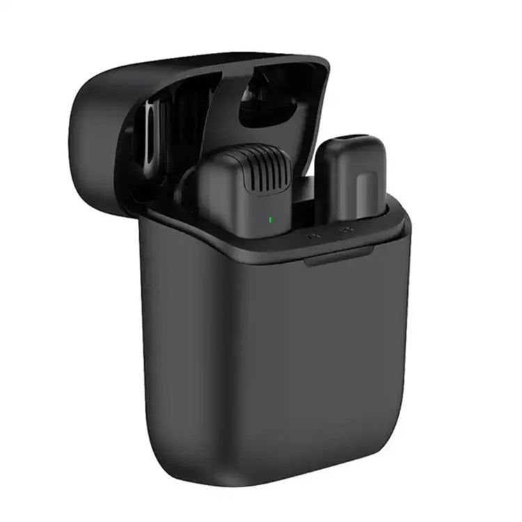 J11 Micrófono de solapa inalámbrico Grabación de audio y video portátil Mini micrófono
