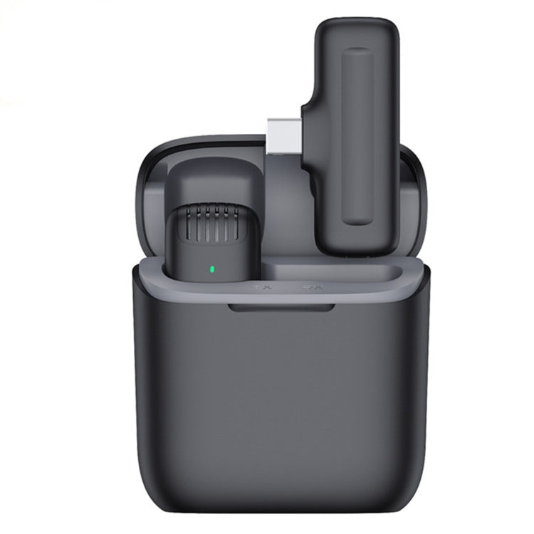 J11 Micrófono de solapa inalámbrico Grabación de audio y video portátil Mini micrófono