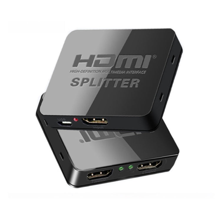 JSM 1 a 2 HDMI 1080P Conmutador Dos Pantallas Divisor de Pantalla Simultánea, 1 to 2 HDMI