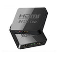 JSM 1 a 2 HDMI 1080P Conmutador Dos Pantallas Divisor de Pantalla Simultánea, 1 to 2 HDMI