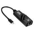 Cable de red adaptador Ethernet JSM 10/100 Mbps USB-C / Type-C a RJ45, JSM 10 / 100 Mbps USB 3.1