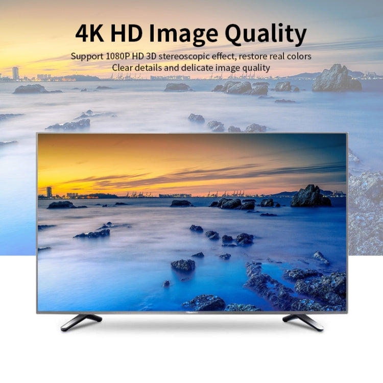 Adaptador convertidor de vídeo JSM Mini tamaño HD 1080P HDMI a AV/CVBS, HDMI to AV / CVBS