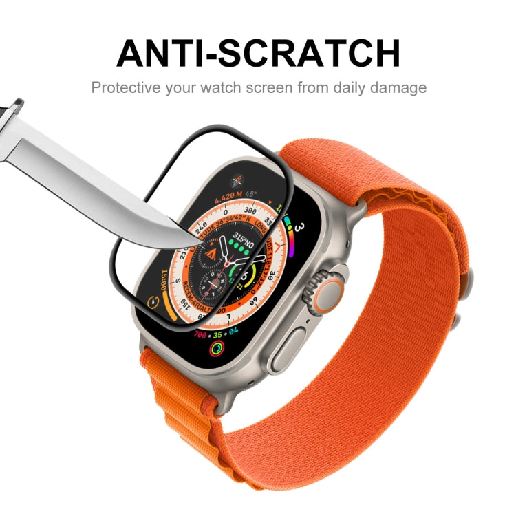 Película de pantalla ENKAY 3D Soft PC Edge PMMA para Apple Watch Ultra 49mm, 1 PCS, 2 PCS, 5 PCS, 10 PCS