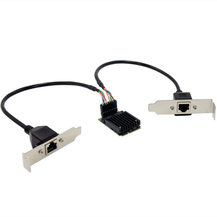 ST7251 MiniPCIE I350 Servidor de puertos RJ45 duales NIC 82583V, I350 Dual RJ45 Ports