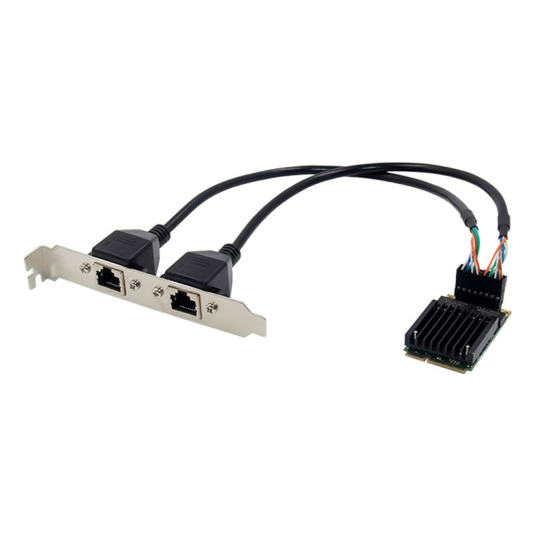 ST7251 MiniPCIE I350 Servidor de puertos RJ45 duales NIC 82583V, I350 Dual RJ45 Ports
