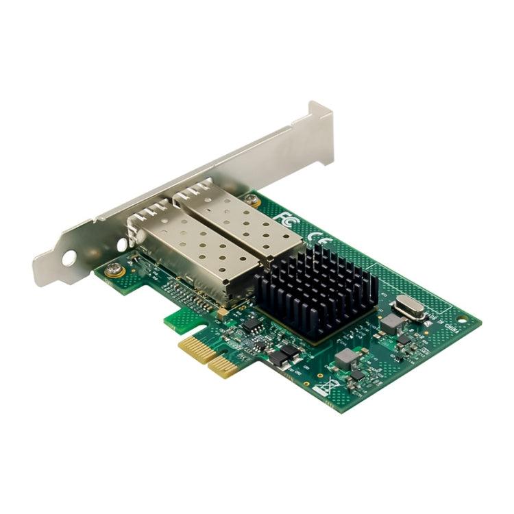ST7257 PCIE X1 82576EB Tarjeta Ethernet SFP de doble puerto NIC, PCIE X1