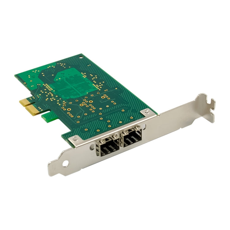 ST7257 PCIE X1 82576EB Tarjeta Ethernet SFP de doble puerto NIC, PCIE X1