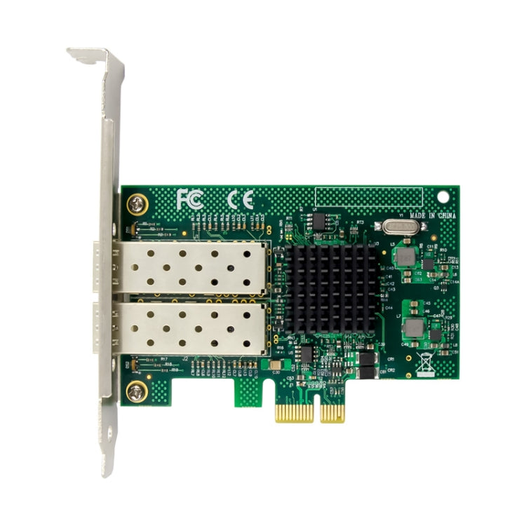 ST7257 PCIE X1 82576EB Tarjeta Ethernet SFP de doble puerto NIC, PCIE X1