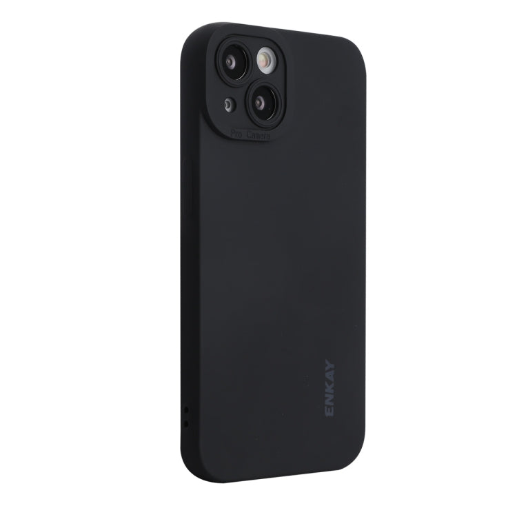 ENKAY Funda de silicona líquida a prueba de golpes para iPhone 14, For iPhone 14