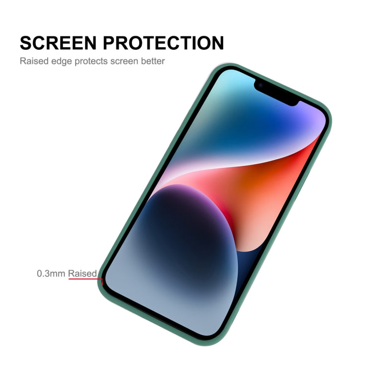 ENKAY Funda de silicona líquida a prueba de golpes para iPhone 14, For iPhone 14