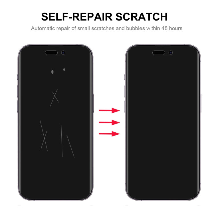 Película de hidrogel a prueba de explosiones con pegamento completo ENKAY para iPhone 14 Pro Max, For iPhone 14 Pro Max (1 PC), For iPhone 14 Pro Max (2 PCS), For iPhone 14 Pro Max (5 PCS), For iPhone 14 Pro Max (10 PCS)