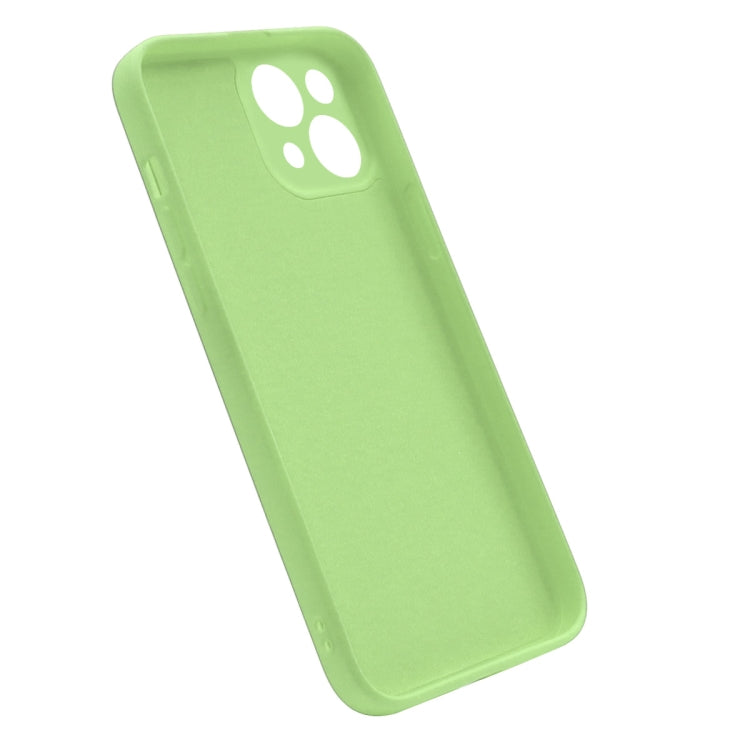 Para iPhone 14 ENKAY Funda de teléfono suave a prueba de golpes de silicona líquida, For iPhone 14
