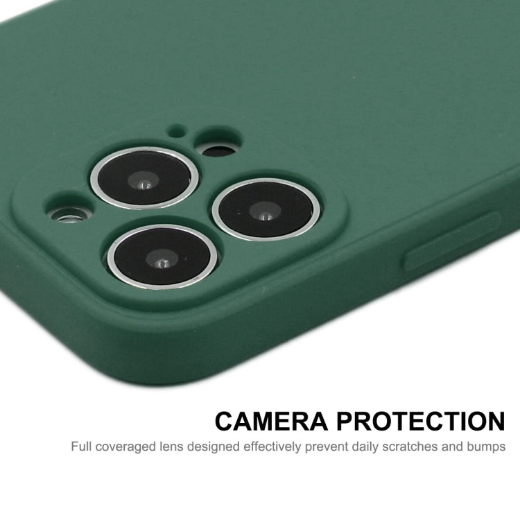 Para iPhone 14 Pro ENKAY Funda de teléfono suave a prueba de golpes de silicona líquida, For iPhone 14 Pro