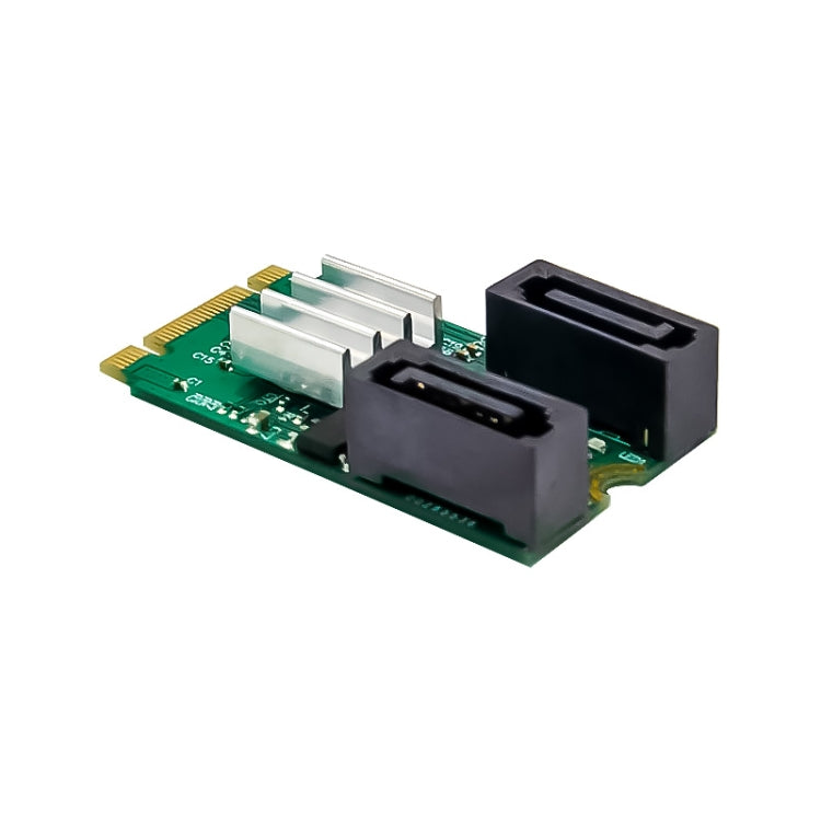 ST551 6Gbps PCIe B+M clave a tarjeta SATA 3.0 de 2 puertos M.2 a adaptador dual SATA, ST551