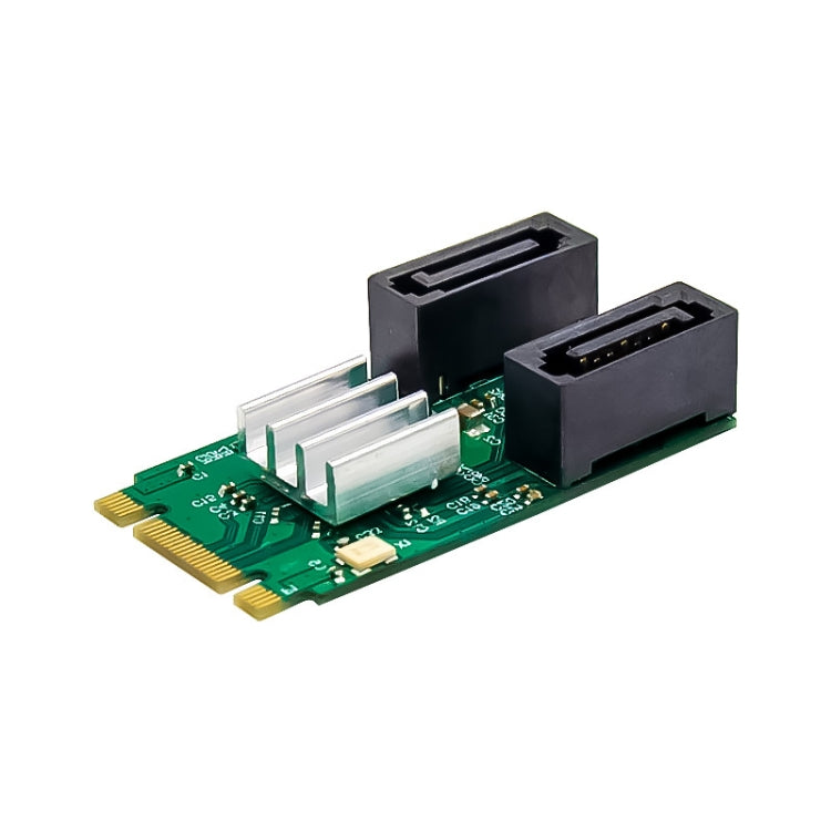ST551 6Gbps PCIe B+M clave a tarjeta SATA 3.0 de 2 puertos M.2 a adaptador dual SATA, ST551