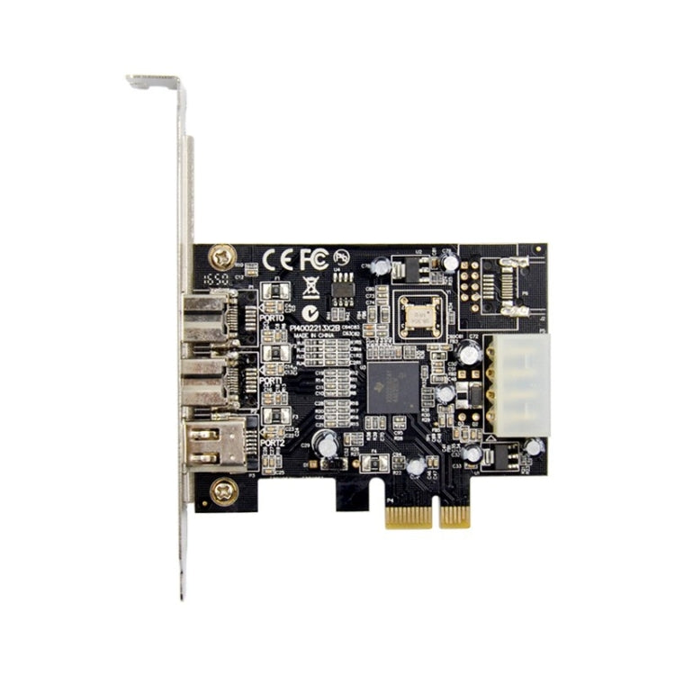 Tarjeta ST23 PCI Express de 3 puertos Firewire 1394B y 1394A PCIe 1.1 x1, ST23