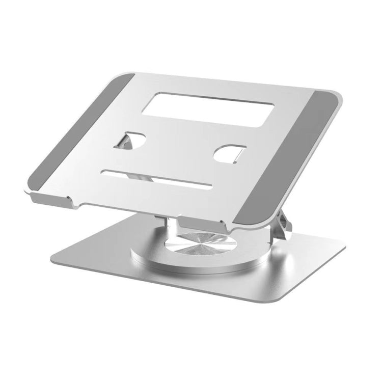 D088 portátil de aluminio de 360 grados de altura giratoria Flexible ajustable soporte para ordenador portátil, D088