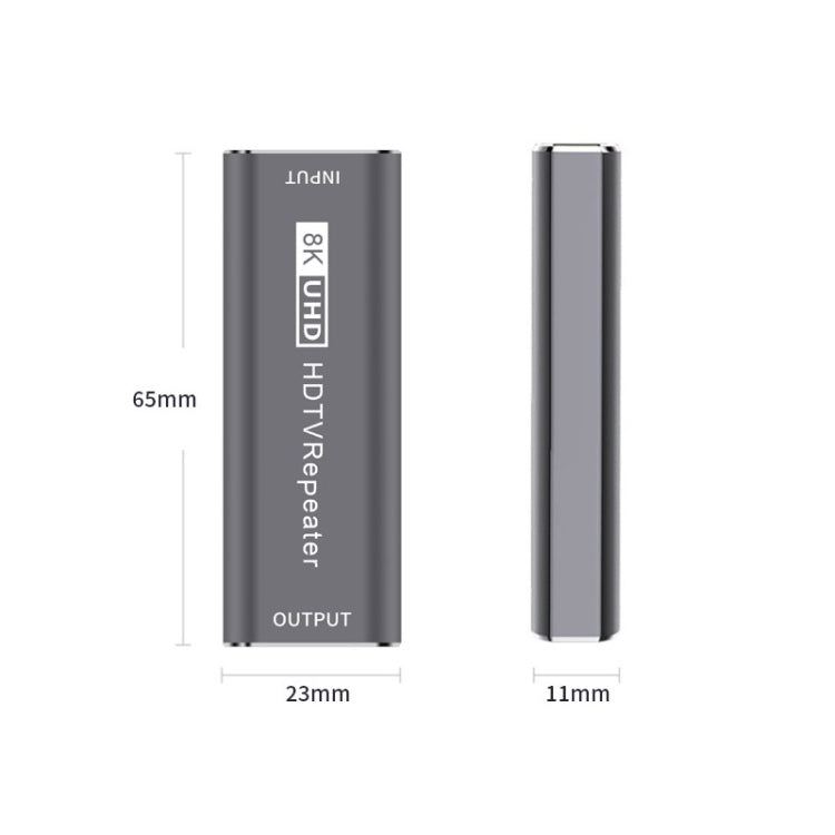 JUNSUNMAY 8K 30m Adaptador HDMI Amplificador de señal Extensor de repetidor HDMI