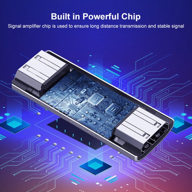 JUNSUNMAY 8K 30m Adaptador HDMI Amplificador de señal Extensor de repetidor HDMI