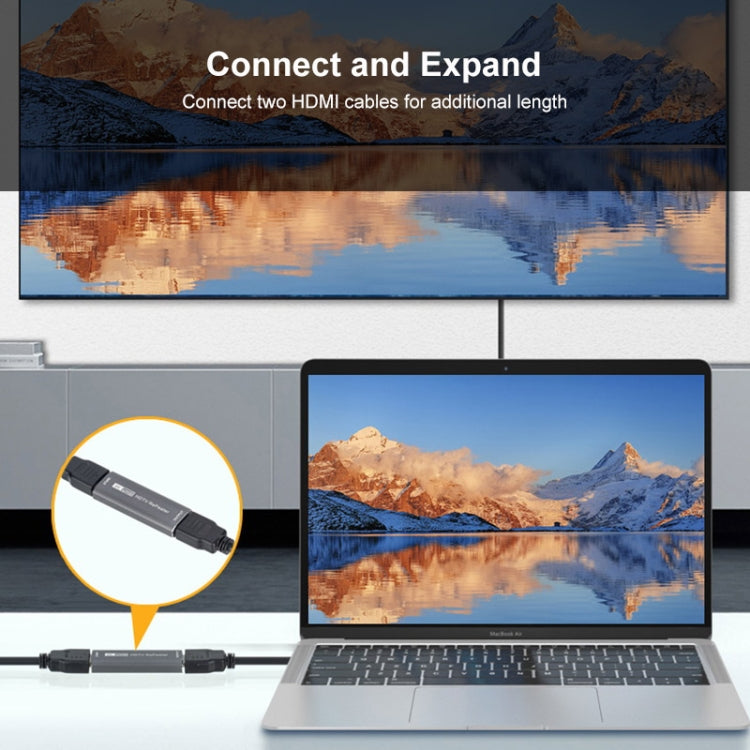 JUNSUNMAY 8K 30m Adaptador HDMI Amplificador de señal Extensor de repetidor HDMI