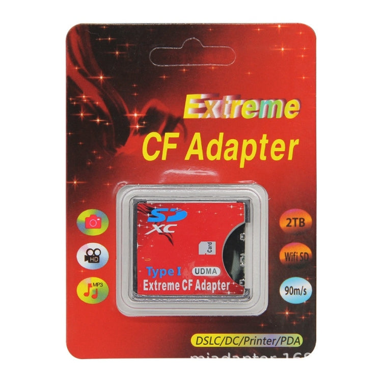 Adaptador de tarjeta de memoria SD a CF Compact Flash