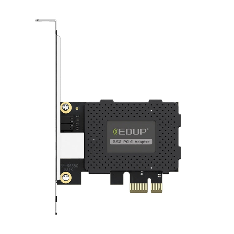 EDUP EP-9635C Tarjeta de red con cable para juegos Gigabit de 2,5 Gbps, expansión de puerto de Internet de alta velocidad de 2500 M, adaptador de red Ethernet adaptable para PC de escritorio