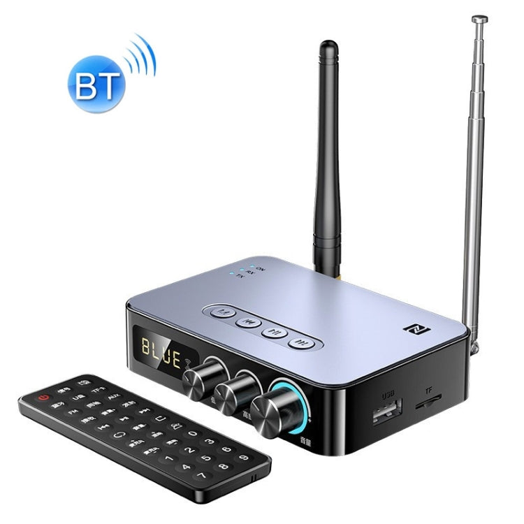 Receptor de música M9 Bluetooth 5,1, adaptador Bluetooth de largo alcance para amplificador o receptor AV estéreo doméstico, Bluetooth 5.1 Music Receiver