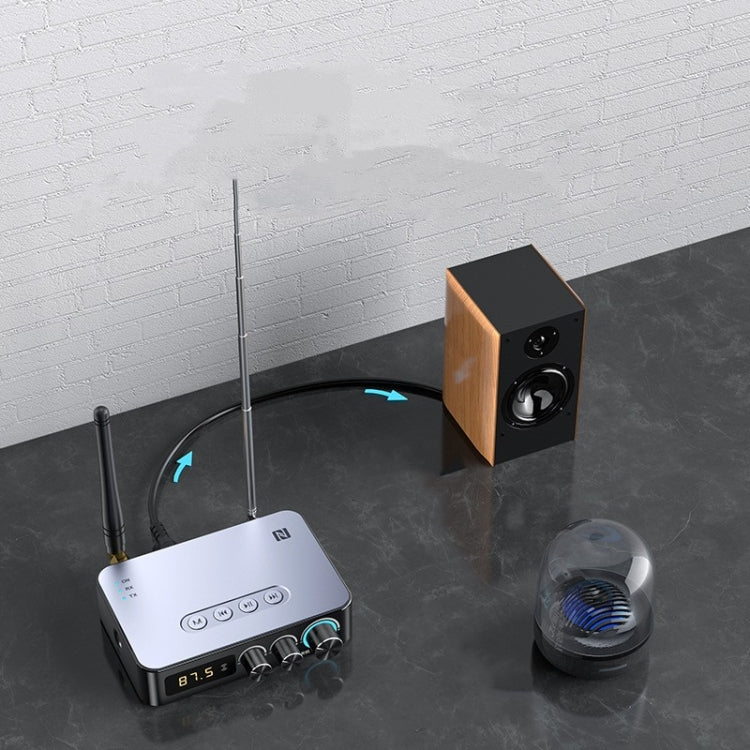 Receptor de música M9 Bluetooth 5,1, adaptador Bluetooth de largo alcance para amplificador o receptor AV estéreo doméstico, Bluetooth 5.1 Music Receiver